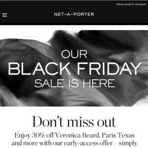 New lines added – get 30% off in our Black Friday Sale