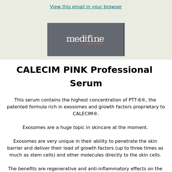 You need to try this exosome-rich serum