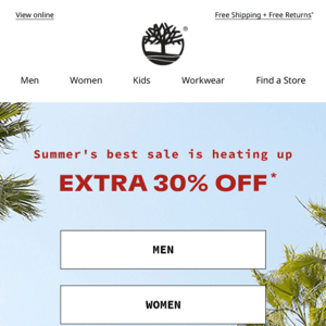 EXTRA 30% off sale styles ends today!