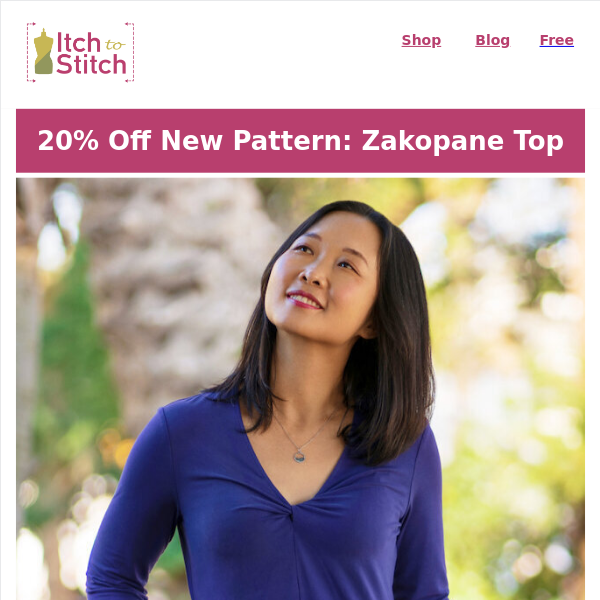 New Pattern: Zakopane Top