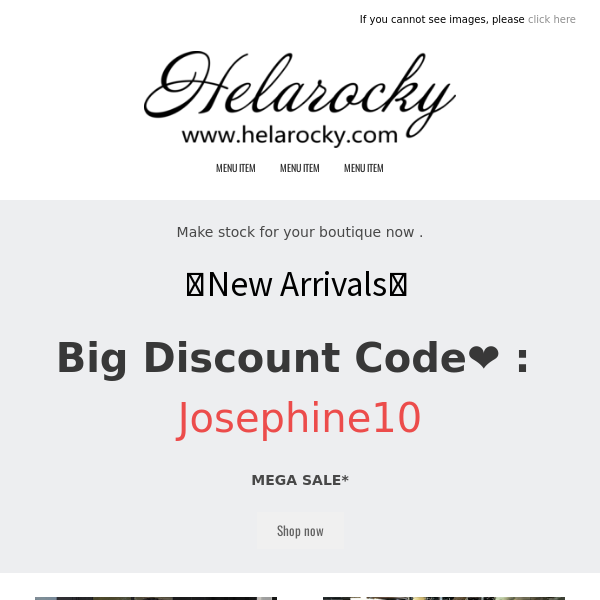 ❤️New arrivals❤️ Discount code :Josephine10
