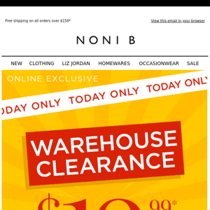 Your Favourite CLEARANCE is BACK! 🔥🔥🔥