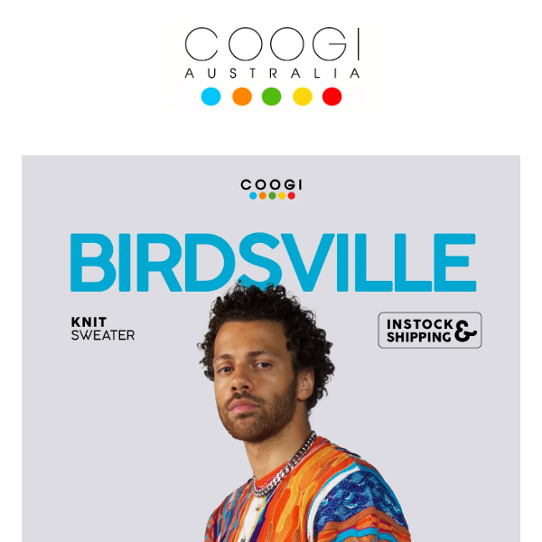 Act Now! Limited Quantities Available: Unleash Your Style with the All-New Coogi Birdsville Crewneck Sweater!