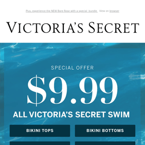 Not a Drill: ALL Swim is $9.99