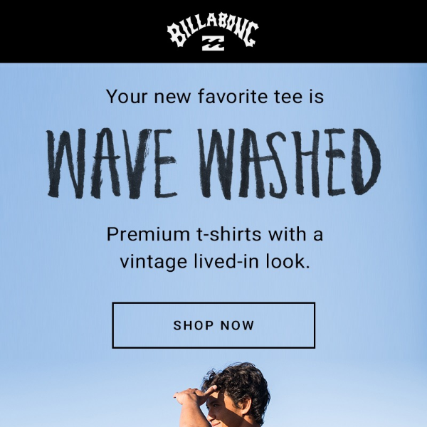 Your New Favorite Tee Is Wave Washed