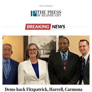Dems back Fitzpatrick, Harrell, Carmona for state Assembly and Senate