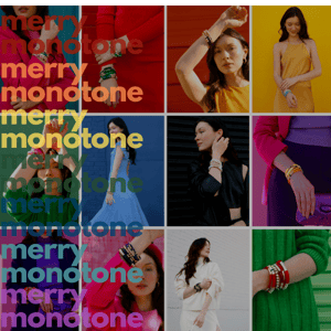 NEW: Merry & Monotone Collection 🎄🎁