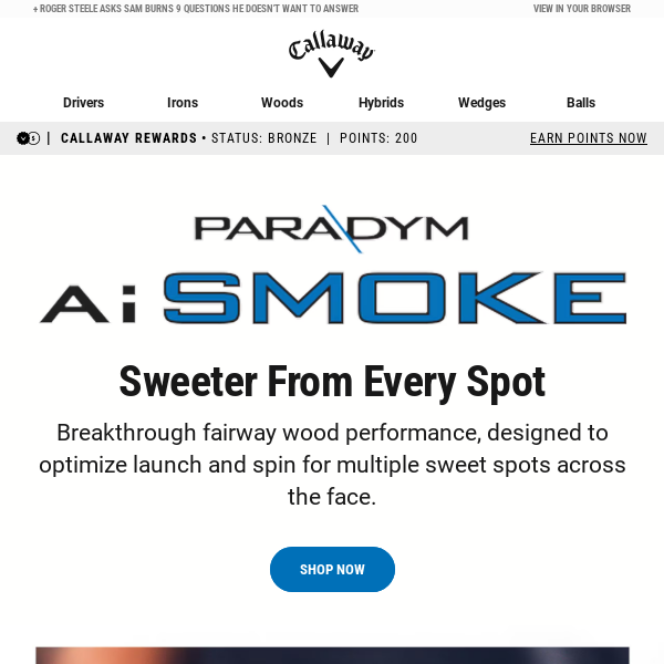 Paradym Ai Smoke Fairway Woods Are Sweeter From Every Spot