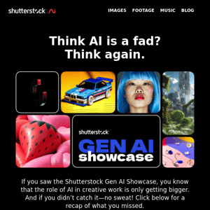 This just in—AI secrets from the Gen AI Showcase