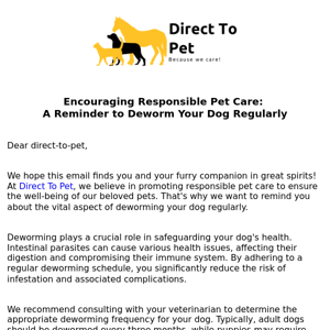 Protect Your Dog's Health: Don't Forget to Deworm Regularly!