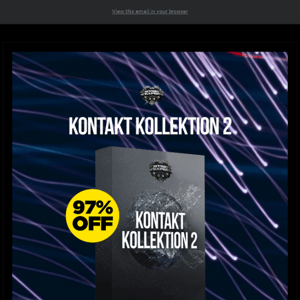 😍 Get 97% Off Kontakt Kollektion 2 by Modern Producers!