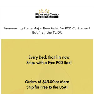 Major Updates to Enhance Your PCD Shopping Experience!
