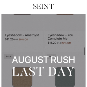 August Rush: LAST DAY!