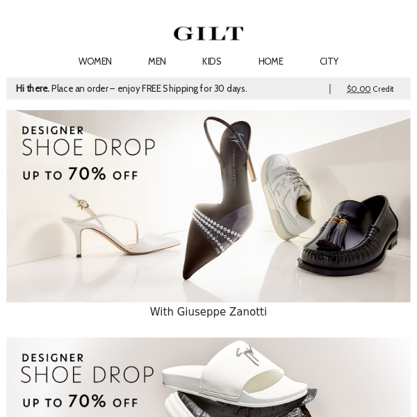 Up to 70% Off Designer Shoes: Giuseppe Zanotti & More | Theia & More