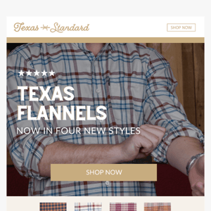 It's Texas Flannel Season