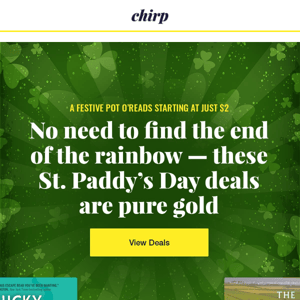 It’s your lucky day! Deals to celebrate St. Patrick’s Day