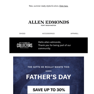 Fresh gifts for Father’s Day