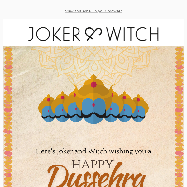 Happy Dussehra! ✨😍