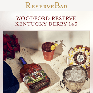 Pre-Order NOW: Woodford Reserve Kentucky Derby-Edition Bottle