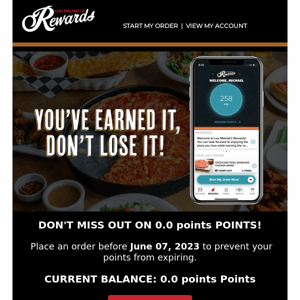 Your points are expiring soon!