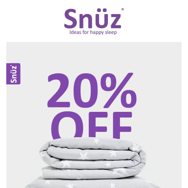 Beat the winter blues with 20% off...