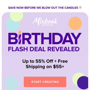 Final Hours: Birthday FLASH Deal