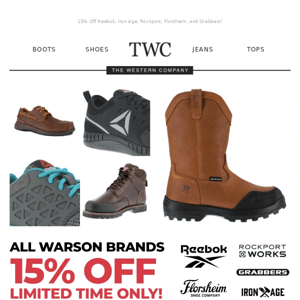 15% Off Warson Quality Brands - Limited Time
