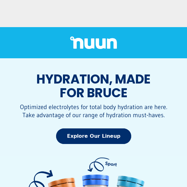 Stay refreshed with Nuun's hydration essentials