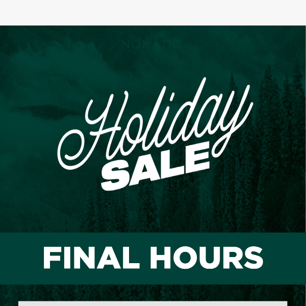 ⌛ FINAL HOURS | Up To 70% Off! 🚨