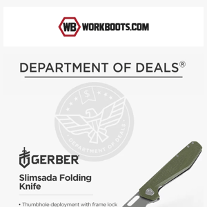 DOD: ONLY $34.99! | Slimsada Folding Knife