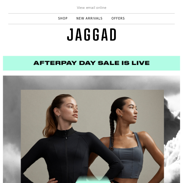 Afterpay Day sale is on - 40% off sitewide