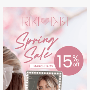 🌸✨ It's time to Bloom. Light up with RIKI ✨🌸