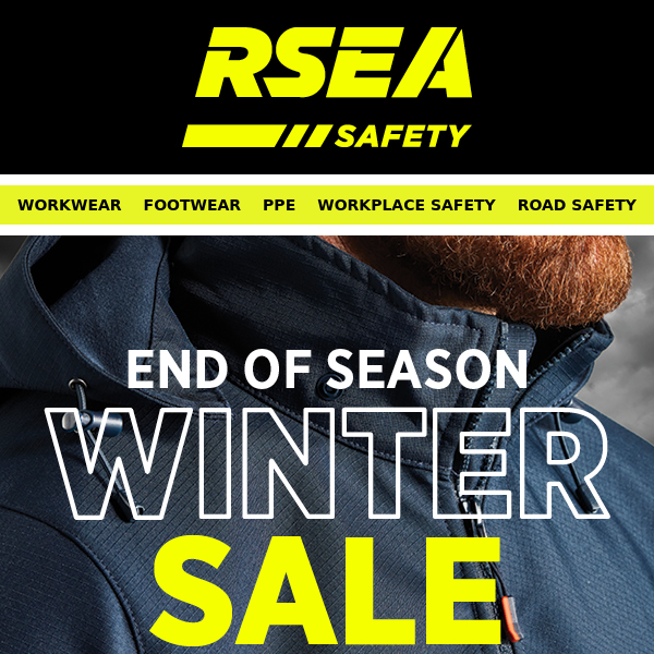 RSEA Safety - End of Season WINTER SALE - NOW ON!
