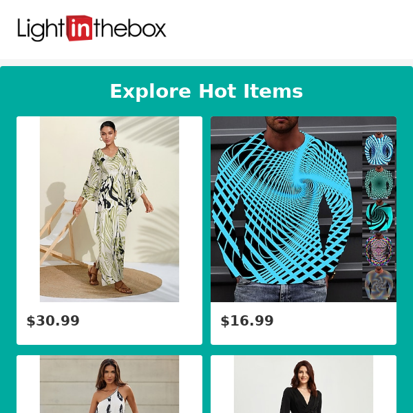 LightInTheBox - Latest Emails, Sales & Deals