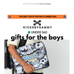 Boy Gifts Under $60