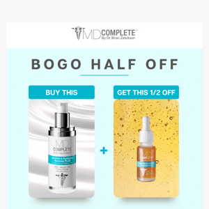 🤩 Buy 1, Get 1 Half Off Skincare