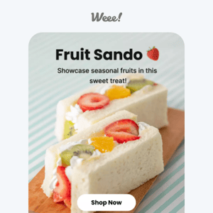 Fruity & Fluffy: The Viral Fruit Sando! 🍓🥪🍌