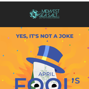It may be April Fools, but we're not joking...
