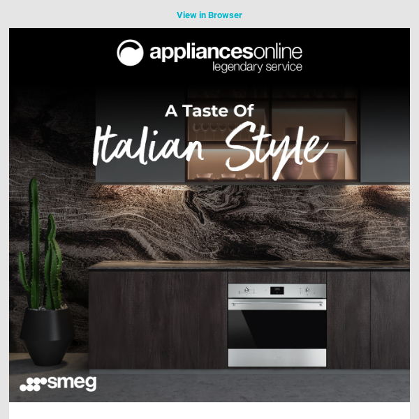 Smeg - Where Italian Flair Meets Kitchen Perfection