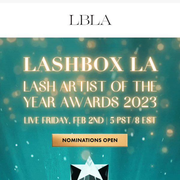 Embrace Your Dream: ✨ Compete to be the 2023 Global Lash Artist of the Year! ✨