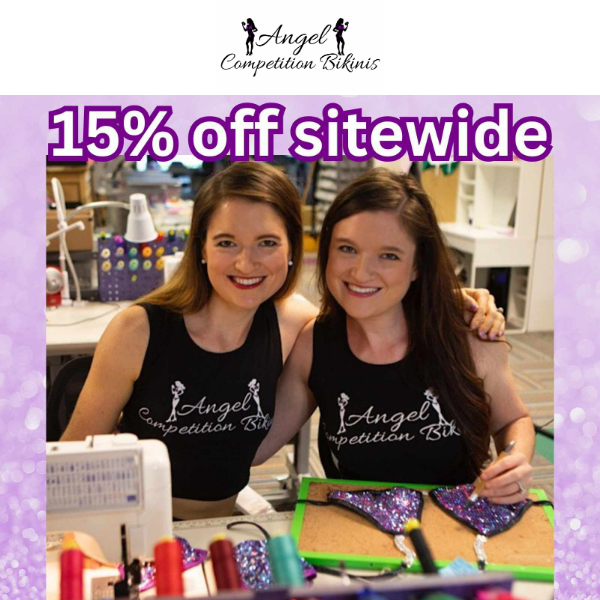 💖15% off sitewide! Today, Tomorrow and Sunday!