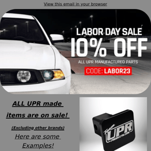 Labor Day Sale Happening Now!