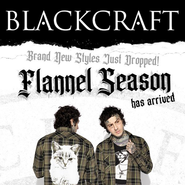 It's Finally Flannel Season - Blackcraft Cult