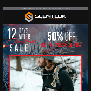 12 Days After Christmas Sale: Day 5 - BE1 Trek 50% off