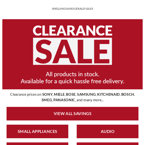 ✨Clearance Sale Now On!