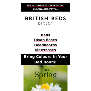 Bring Colours In Your Bed Room!