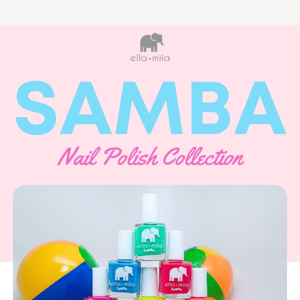 Introducing The Samba Nail Polish Collection 💅