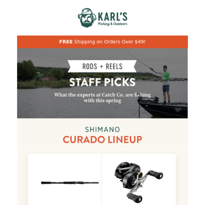 Staff Picks: The Rod & Reel Lowdown