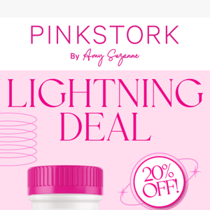 🚨Exclusive Offer: 20% Off Pink Stork Stork Total Prenatal - Only on Amazon! 🚨