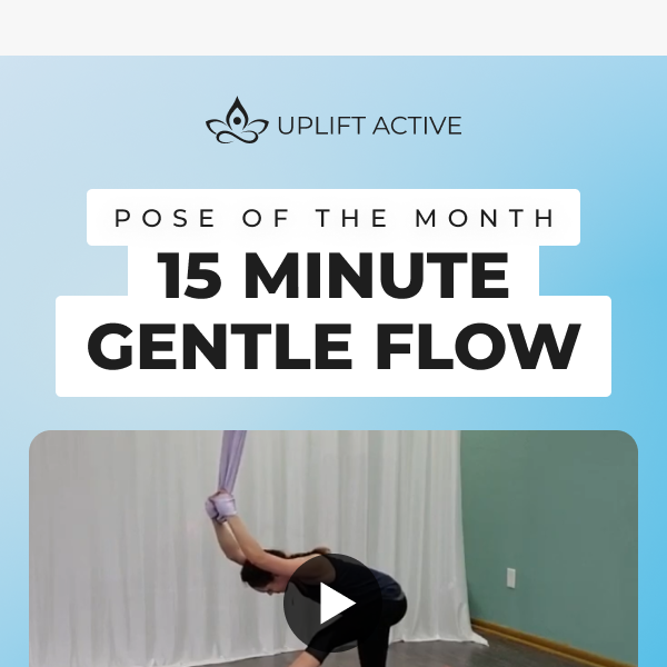 The essential 15 min gentle flow 🧚